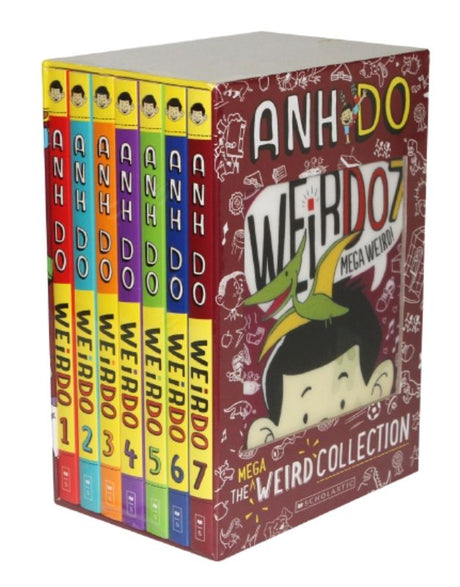 Mega Weird Collection 1-7 features quirky adventures of Weir Do, perfect for young readers seeking humor and imagination.