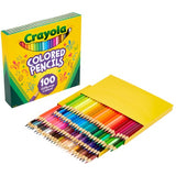 Crayola Full Size Color Pencils 100Pk