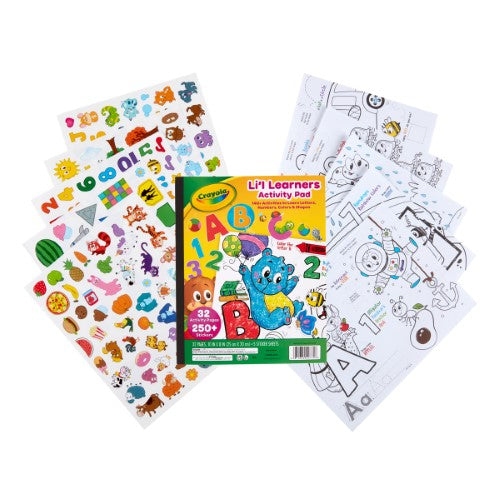 Crayola Li'l Learners Activity Pad 32 Pages