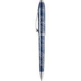 Cross Townsend Zodiac YOT Snake 2025 Blue Lacquer with Chrome Appts Ballpoint Pe