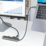 USB C Multiport Adapter with 4K 60Hz HDMI, Gigabit Ethernet & USB 3.2 Ports - Enhance Productivity Anywhere