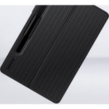 Samsung Galaxy Tab S8 Protective Standing Cover Case - Black, Adjustable Viewing, Durable Design