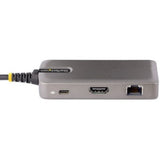 Smartfox USB-C Multiport Adapter - HDMI 4K Hub with USB 3.2 Gen 1, Gigabit Ethernet, 100W PD