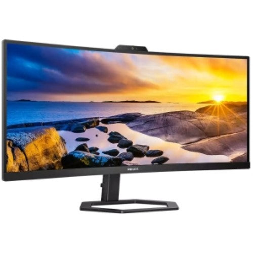 Gaming LCD Monito - Philips 34E1C5600HE 34" Class Webcam UW-QHD Curved Screen