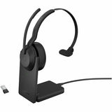 Jabra Evolve2 55 Wireless Mono Headset with Boom Mic & 3000cm Range - Link 380a UC