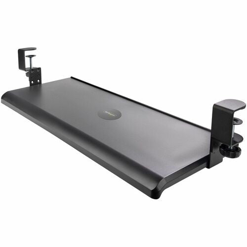 Adjustable Under-Desk Keyboard Tray - Ergonomic Clamp-On Design, Supports 12kg/26.5lb