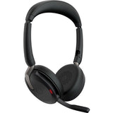 Jabra EVOLVE 2 65 FLEX UC Stereo Headset - Wireless ANC, Comfort & Clear Voice Microphone