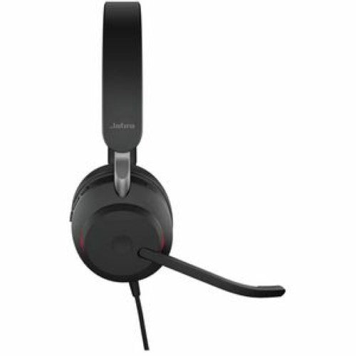 Jabra Evolve2 40 SE USB-C MS Stereo Headset - Noise-Cancelling, Comfortable, Wired