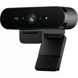 Logitech Brio 4K Webcam with Bonus Zone Vibe - Ultra HD Video Conferencing & Streaming