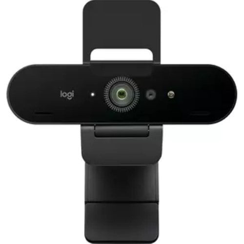 Logitech Brio 4K Webcam with Bonus Zone Vibe - Ultra HD Video Conferencing & Streaming