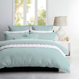 Super King Quilt / Duvet Cover Set  - PLATINUM ASCOT SURF