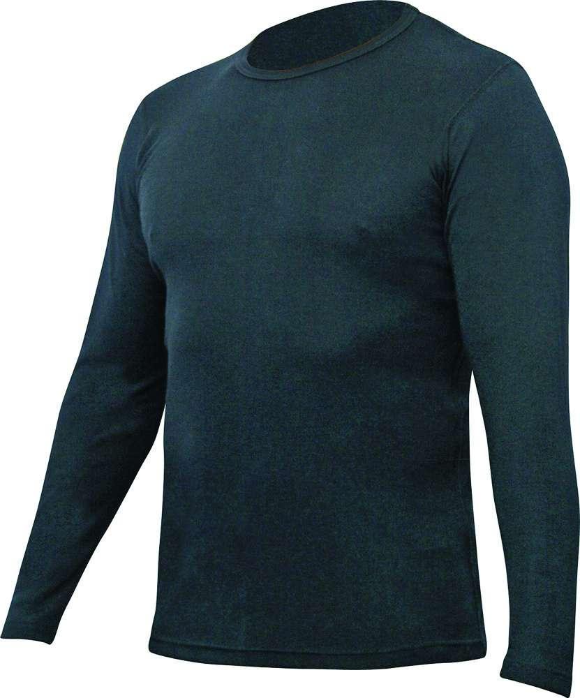 Thermal Polypropylene Top - Adults (Black) - 3XL