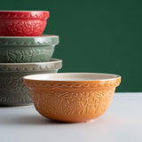 Mason Cash In The Forest Mixing Bowl 21cm | Burgundy