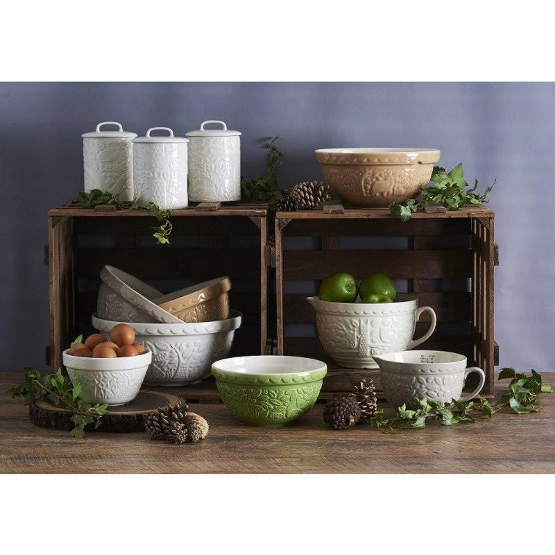 Mason Cash In The Forest S36 Pudding Basin 16 Cm | Stone Cream