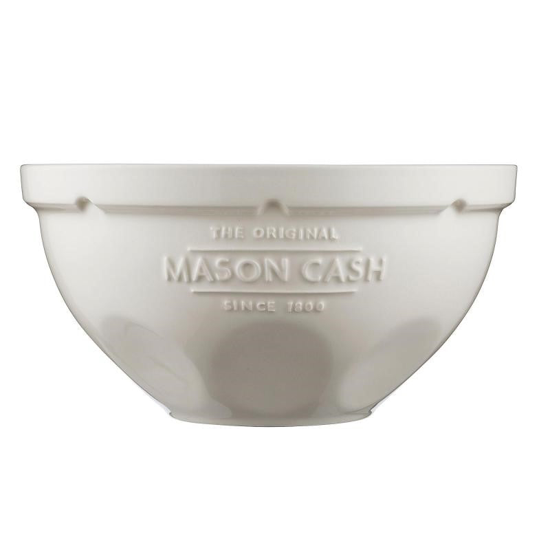Mason Cash Grip Stand Mixing Bowl 29cm | White