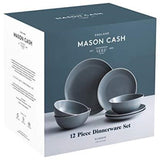 Mason Cash Classic Collection Dinner Set 12 Piece | Grey