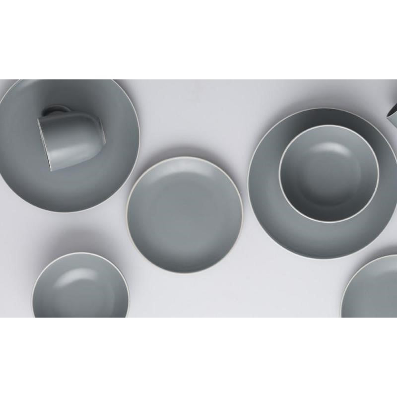 Mason Cash Classic Collection Dinner Set 12 Piece | Grey
