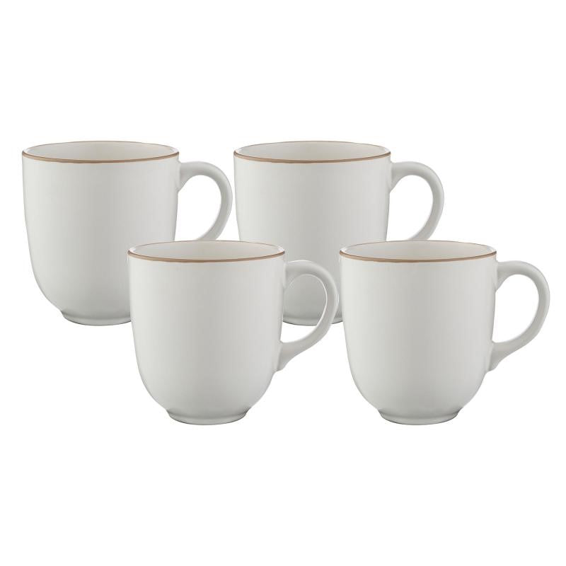 Mason Cash Set Of 4 Mugs 400ml | Cream