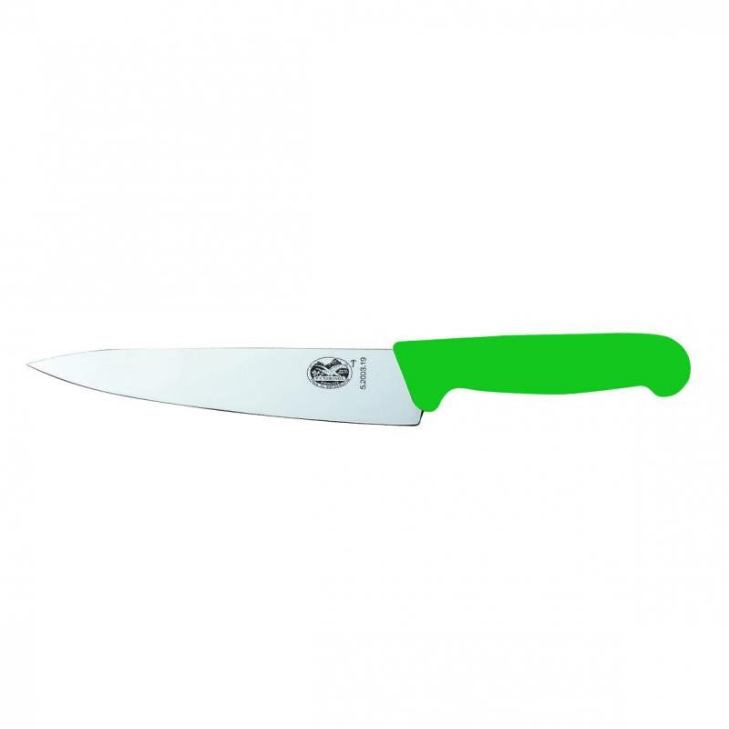 Victorinox Cooks Carving Knife Fibrox 15cm | Green