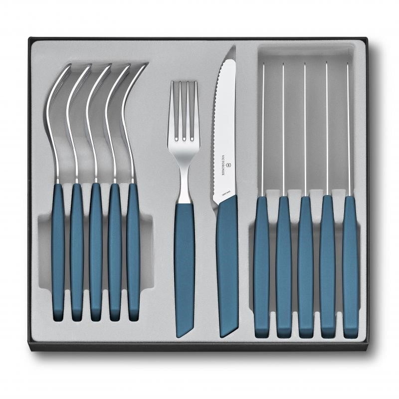 Victorinox Swiss Modern Table Set 12 Piece | Cornflower