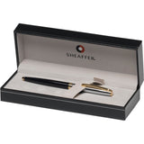 SHEAFFER SAGARIS 9475 BALLPOINT PEN WITH GOLD TONE TRIM
