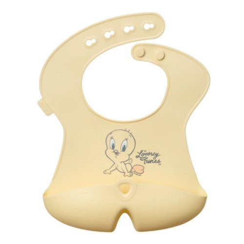 B.BOX SILICONE BIB LOONEY TUNES - TWEETY