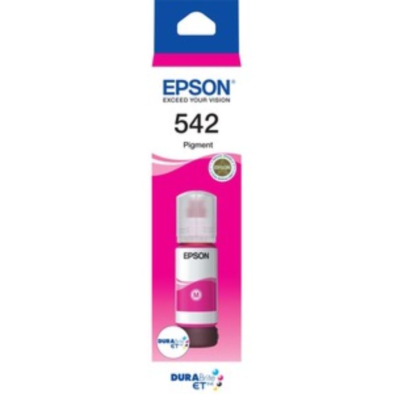 Epson T542 Magenta Ink - DURABrite EcoTank - High Yield Inkjet Cartridge - 2800 Pages