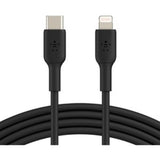 Belkin 1m Lightning to USB-C Data Transfer Cable - MFi Certified Charging & Sync for Apple Devices