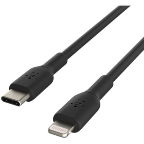 Belkin 1m Lightning to USB-C Data Transfer Cable - MFi Certified Charging & Sync for Apple Devices