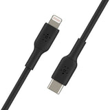 Belkin 1m Lightning to USB-C Data Transfer Cable - MFi Certified Charging & Sync for Apple Devices