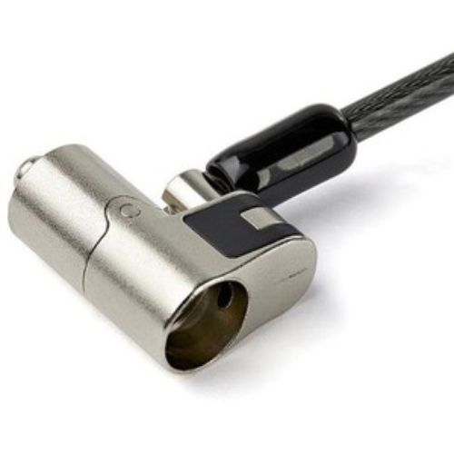 StarTech.com Universal Cable Lock providing robust theft protection for laptops and devices with a versatile keyed design.