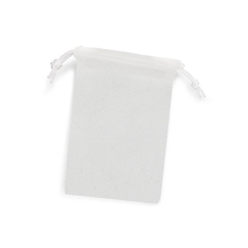 Drawstring Gift Bag - Small 18.5cm White (Set of 10)