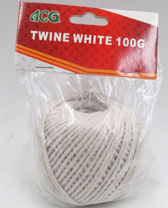 Twine White - 100g (Set of 12)