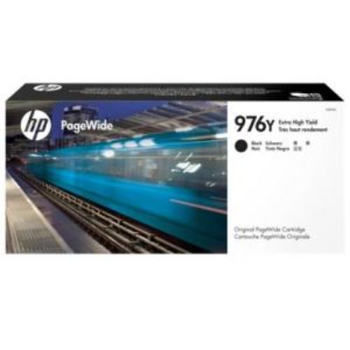 HP 976Y Black Ink Cartridge for PageWide Printers - Extra High Yield, Cost-Efficient Printing