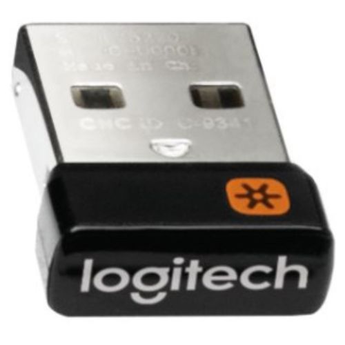 Logitech USB Unifying Receiver - Connect 6 Devices Wirelessly, Ideal for Gaming & Work