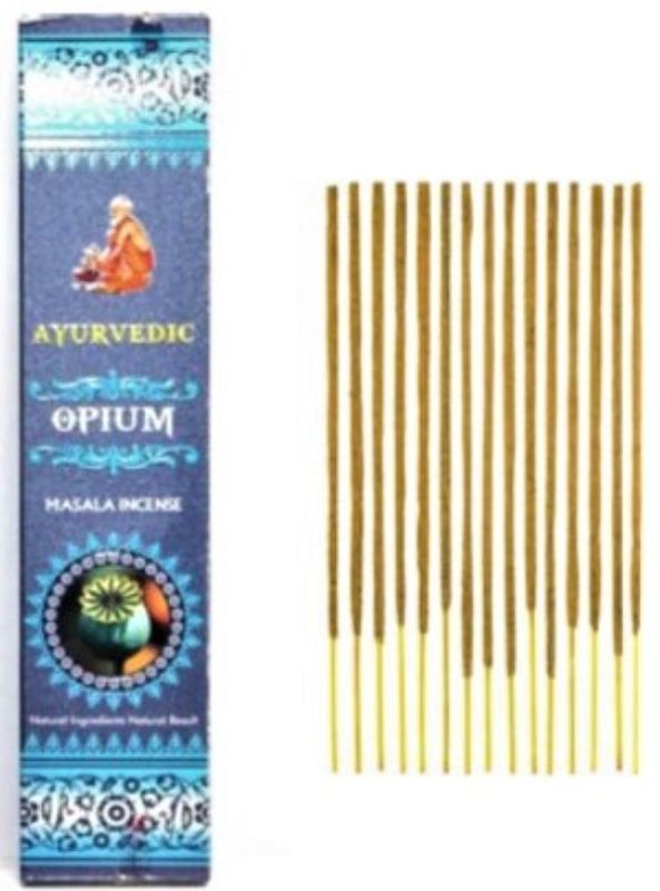Incense - AYURVEDIC Opium (Box of 12 Packets)