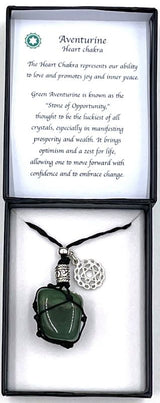 Necklace - Braided Stone Aventurine