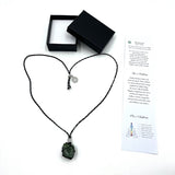 Necklace - Braided Stone Aventurine