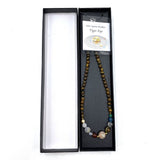 Solar System Necklace - Tiger Eye