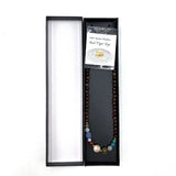 Solar System Necklace - Red Tiger Eye
