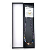 Solar System Necklace - Amethyst