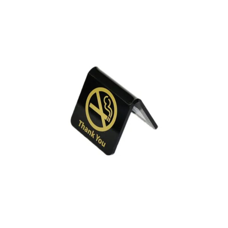 No Smoking Signs Black/Gold