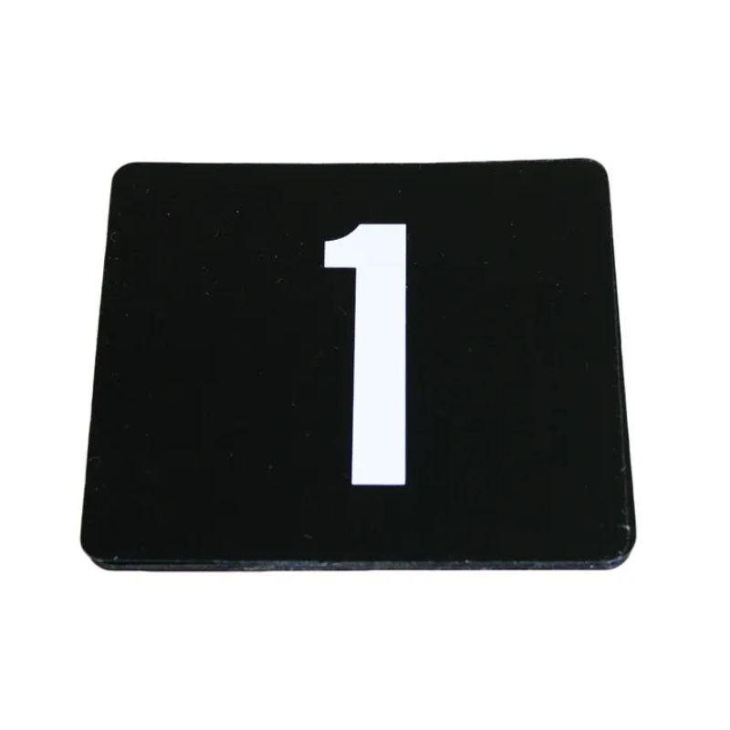 Table Num Set 1-50 Black