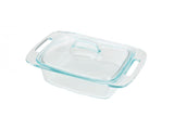 Pyrex - Easy Grab® Oblong Covered Casserole Dish 1.9L - Set of 2