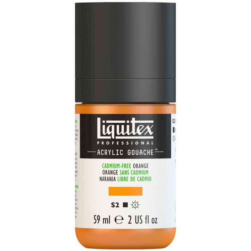 LIQUITEX PROFESSIONAL ACRYLIC GOUACHE 59ML - ORANGE 892 S2