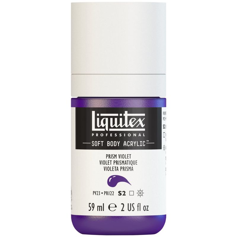 LIQUITEX PROFESSIONAL SOFT BODY ACRYLIC PAINT 59ML - PRISM VIOLET 391 S2