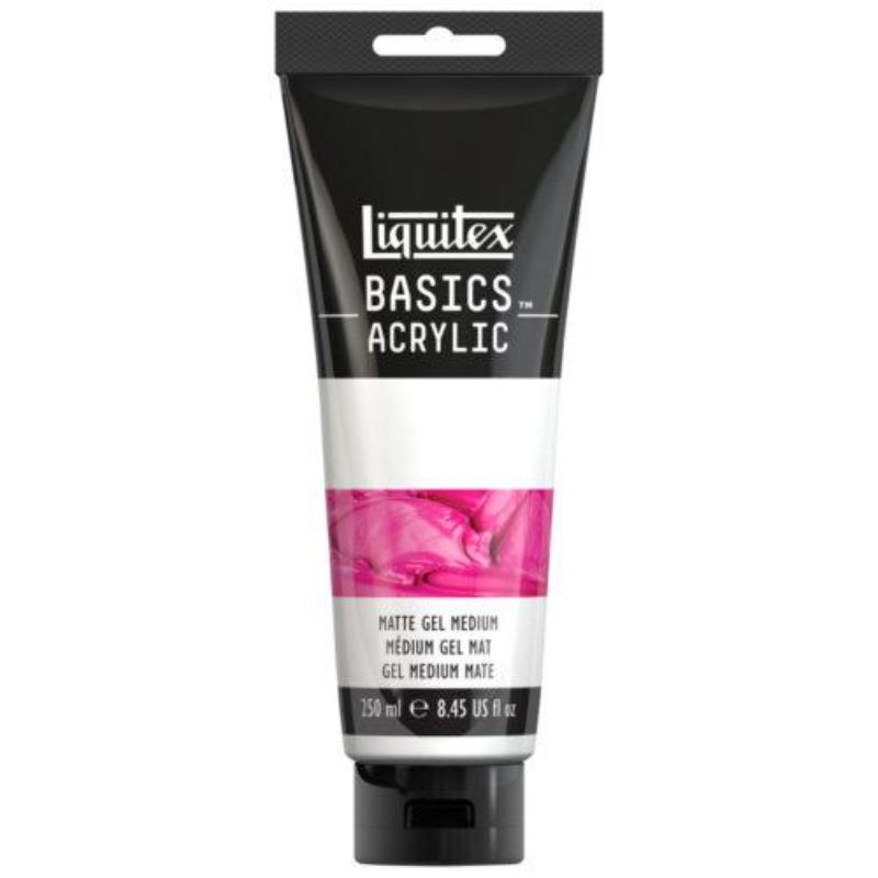 LIQUITEX BASICS 250ML - MATTE GEL MEDIUM