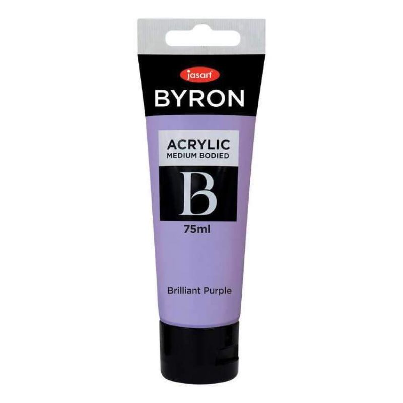 JASART BYRON ACRYLIC PAINT 75ML - BRILLIANT PURPLE
