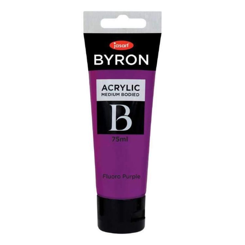 JASART BYRON ACRYLIC PAINT 75ML - FLUO PURPLE