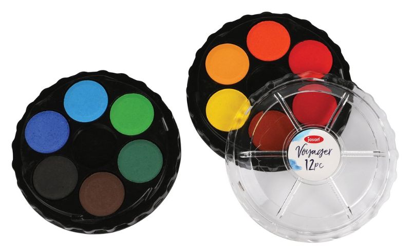 JASART VOYAGER WATERCOLOUR DISCS SET -